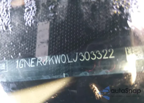 2020 Chevrolet Traverse Fwd Rs from USA, damaged, VIN 1GNERJKW0LJ303322